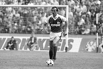 Jonny Otten im Trikot des SV Werder Bremen 1984.