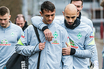 There is a real harmony between young and experienced at Werder. (Photo: nordphoto)