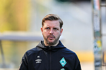 Florian Kohfeldt ist vor dem Spiel gegen Union Berlin sehr fokussiert.