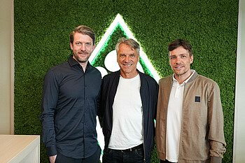 Peter Niemeyer, Horst Steffen and Clemens Fritz.