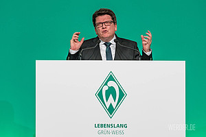 Dr. Hess-Grunewald erhielt auf der Mitgliederversammlung erneut das Vertrauen der Werder-Mitglieder (Foto: nordphoto).