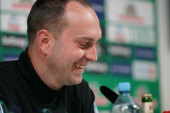 Werder Cheftrainer Ole Werner. 