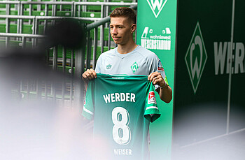 Mitchell Weiser im wohninvest WESERSTADION