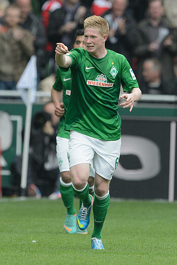 Kevin De Bruyne im Werder-Trikot 2013