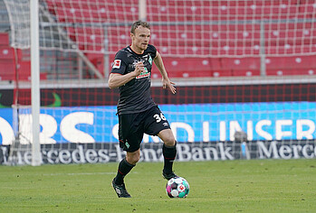 Christian Groß kehrt nach seiner Gelbsperre ins Werder-Aufgebot zurück. 