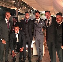 ... Auch Claudio Pizarro und Franco di Santo waren unter den Gästen (Foto: Instagram/werderbremen).