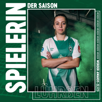 Nina Lührßen ist die Spielerin der Saison. 