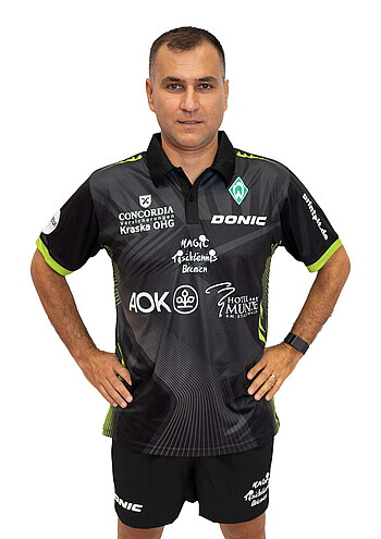 Cristian Tamas im Portrait. 