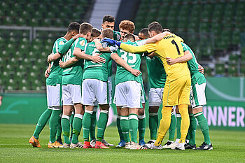 Die Grün-Weißen haben im Pokal-Halbfinale gegen Leipzig eine geschlossene Leistung gezeigt. 