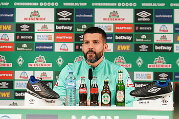 Anthony Jung während der Mixed Zone.