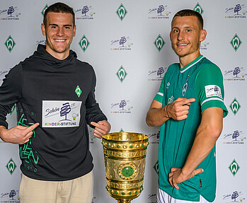 Werder läuft im Pokal mit einem besonderen Ärmelpartner auf