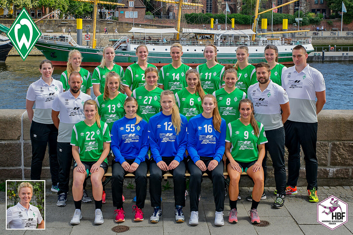 Das Teamfoto der 1. Frauen aus der Saison 2018/2019