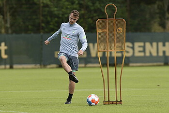 'Grosso' has returned to training this week following an illness. (Photo: WERDER.DE)