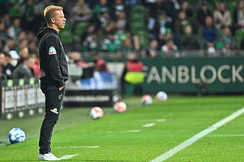 Markus Anfang im Spiel gegen den HSV.