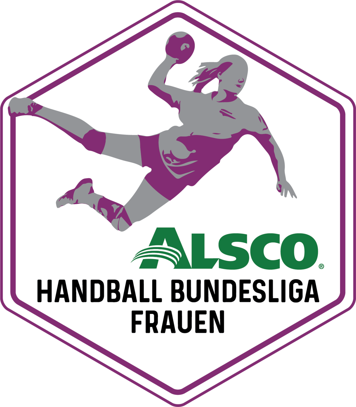 Das Logo der Handball-Bundesliga Frauen.