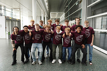 Gruppenfoto der U17 Mannschaft (Foto:W.DE).