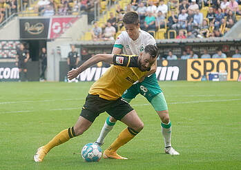 Ilia Gruev im Spiel gegen Dresden