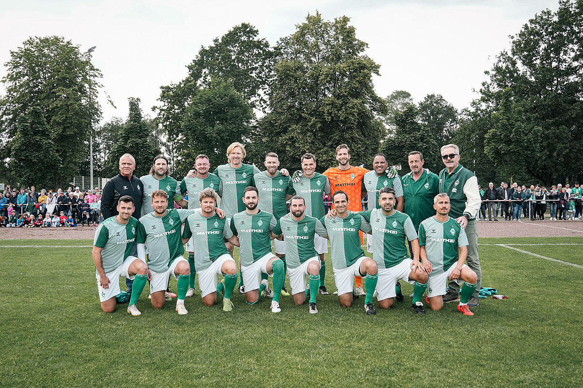 Die Mannschaft des SV Werder.