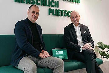 Klaus Filbry und Dr. Dirk Rollenhagen von Smavesto