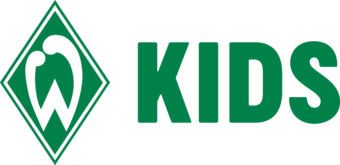 Werder-Raute und der Schriftzug Kids