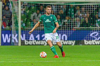 Lars Lukas Mai during the game against HSV.