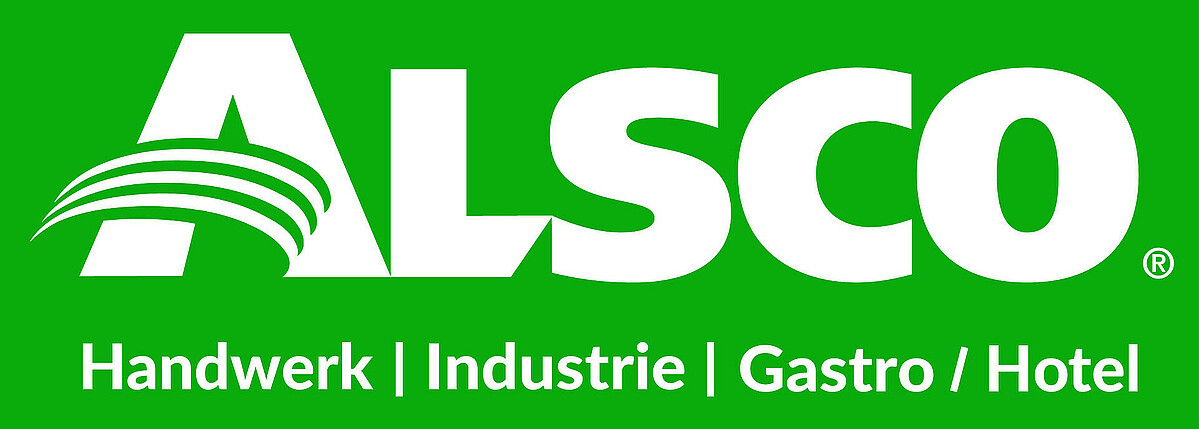 Das Logo der Firma Alsco.