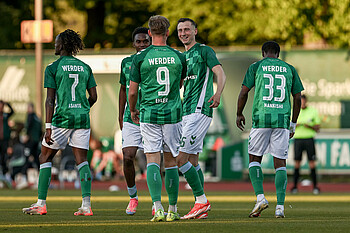 Die U23 jubelt.