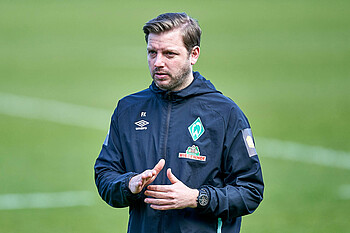 Florian Kohfeldt in Training
