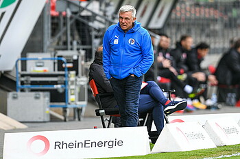 Olaf Janßen in der Coaching Zone. 