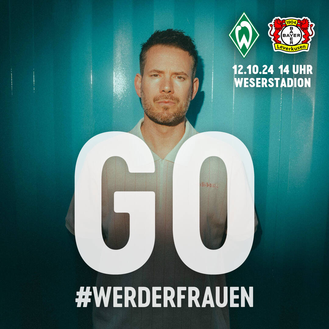 Revolverheldunterstützt die Werder-Frauen am 12.10. im Weserstadion.