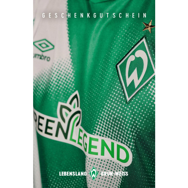 Print@home Gutschein (bis 250 Euro) | Werder Fan-Shop