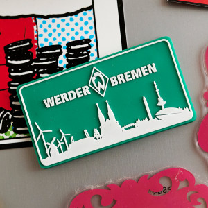 SV Werder Bremen Magnet "Skyline" 