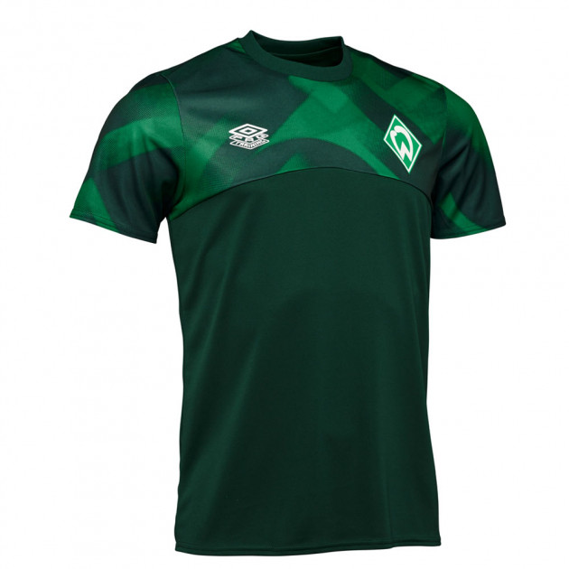 Rijpen terug metriek Werder Bremen warm-up shirt Umbro green | SV Werder Bremen Fan Shop