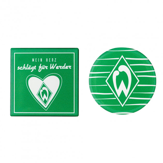 Werder Bremen SV Magnet Raute & Herz 