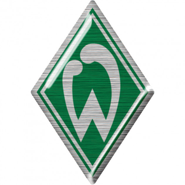 SV Werder Bremen Aufkleber domiert 3D  Motiv 1/3 Werdi 