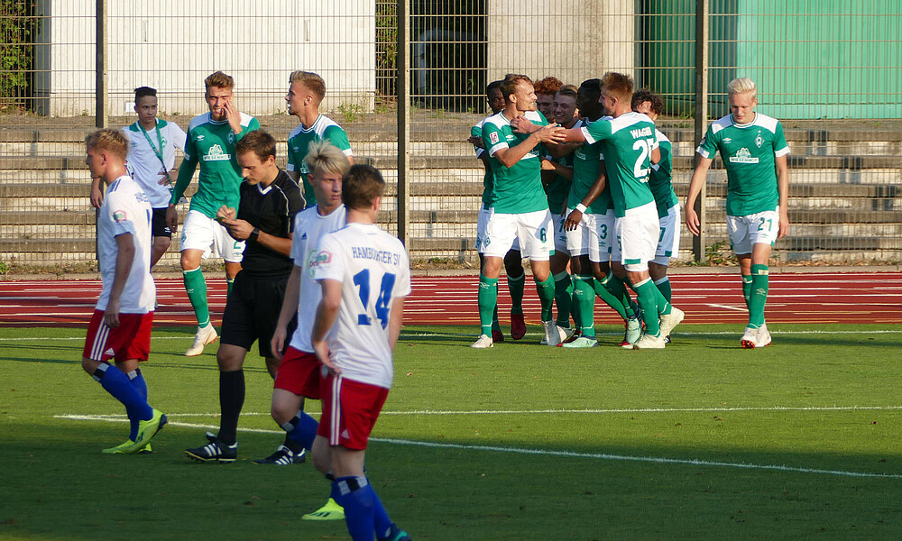 Derbysieg U 23 Schlagt Hsv Ii Sv Werder Bremen