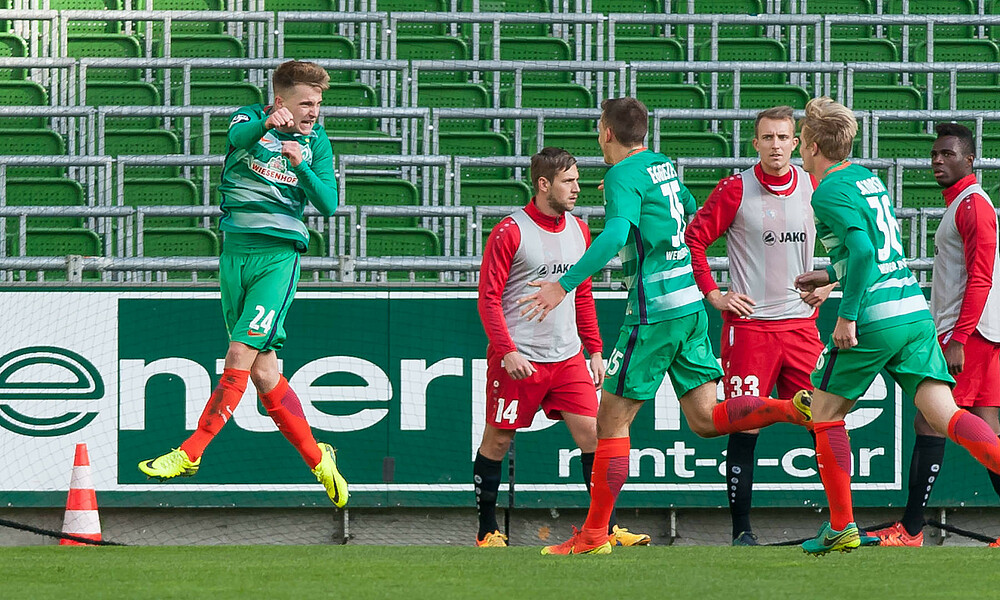 1 0 Jojo Eggestein Schiesst Werder Zum Sieg Sv Werder Bremen